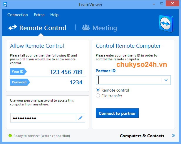 teamviewer no connection to partner
