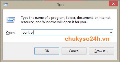 Mở ứng dụng từ nút Run trên Windows